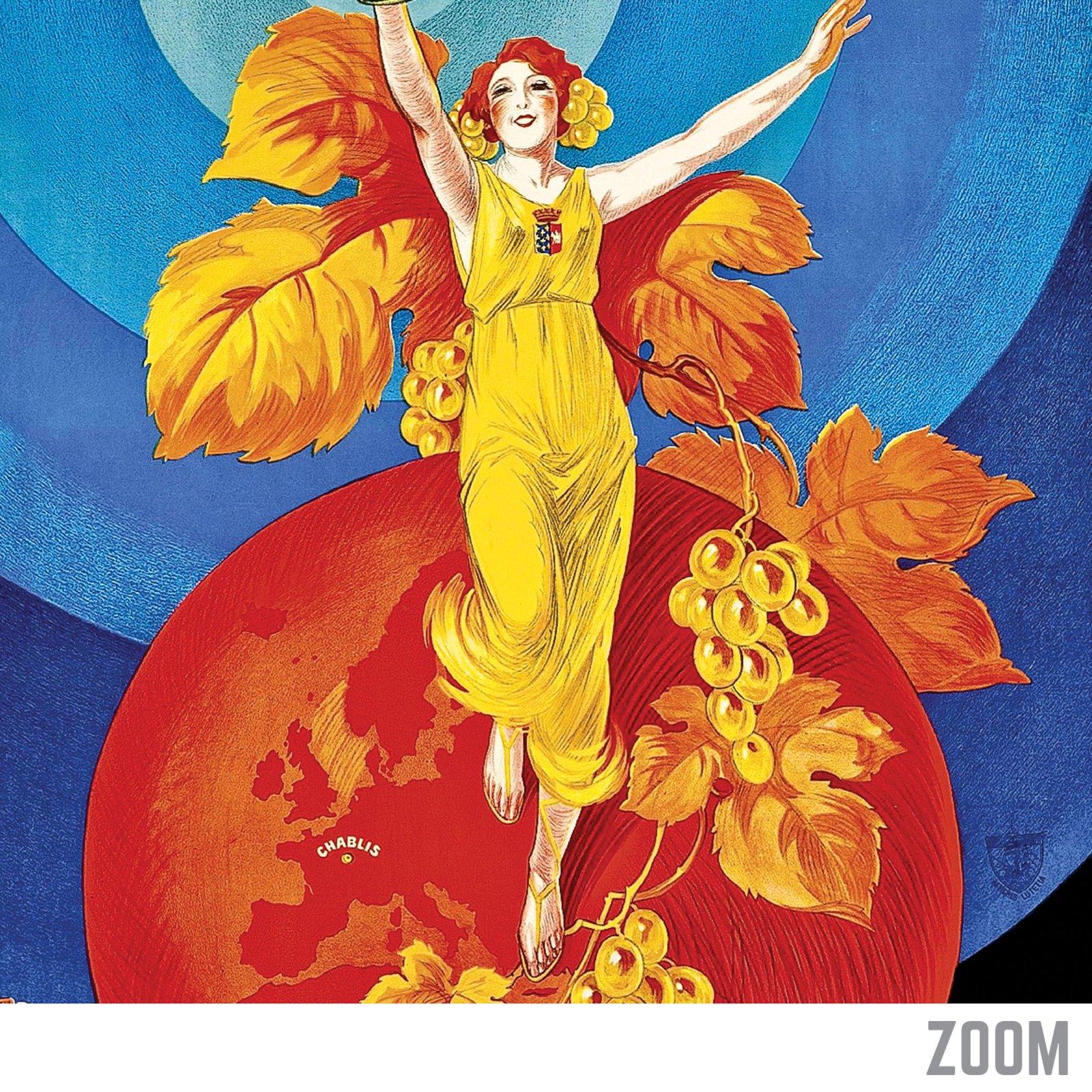 La Chablisienne | Henri Le Monnier - 1926 | Drink Poster | Vintage