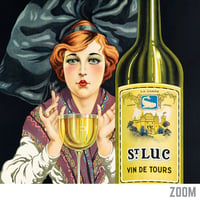 Image 2 of St Luc | Chilton - 1928 | Drink Poster | Vintage Poster