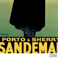 Image 2 of Sandeman | George Massiot Brown - 1931 | Drink Poster | Vintage Poster