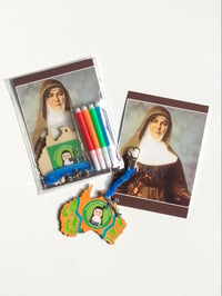 Image 3 of Saint Mary MacKillop Keyring Craft Activity Set