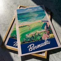 Image 1 of Bermuda | Frank Lemen - 1950 | Travel Poster | Vintage Poster