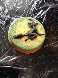 Image 1 of Witching Hour Bathbomb Handmade Vegan Witchcraft Halloween Gifts 