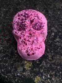 Image 1 of Barbie Ghoul Bathbomb Handmade Vegan Skull Halloween Gifts Presents 