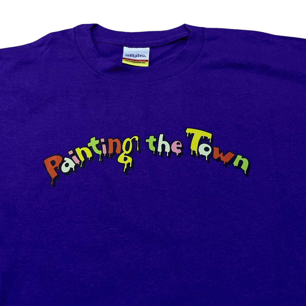 MÁGICO - "Painting the Town" tee (Cobalt)