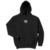 BLACK HOODIE - EMBROIDERED LOGO