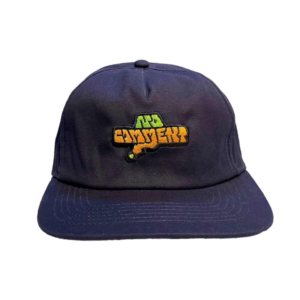 MÁGICO - "No Comment" Unstructured 5 Panel Cap (Navy)