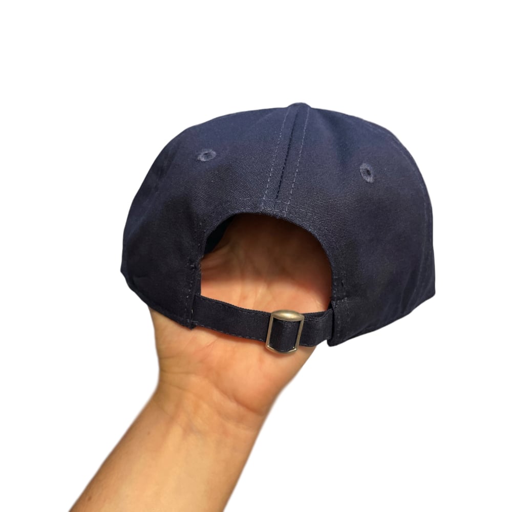 MÁGICO - "No Comment" Unstructured 5 Panel Cap (Navy)