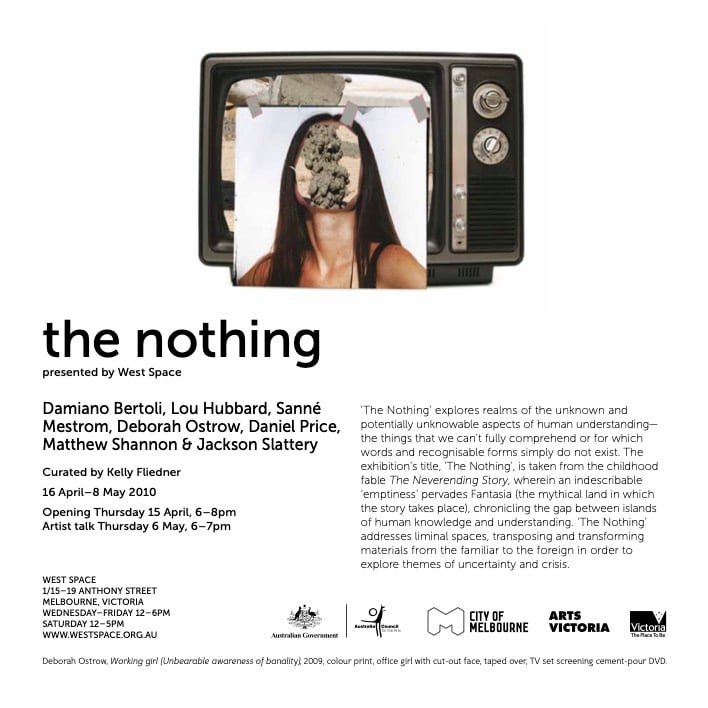 The Nothing: Curated by Kelly Fliedner