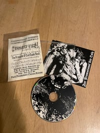 Cradle of filth rare promo with flyer.