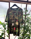 CAN'T WANT NOT Multi Embroidery Camo T-Shirt