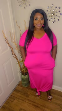 Image 1 of Pink Girl Maxi 