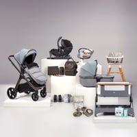 Image 1 of BABABING RAFFI TRAVEL, HOME & FEEDING BUNDLE - duck egg - SAVE £567 NOW