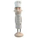 Handmade Ceramic Male Chef Figurine | Three Variations