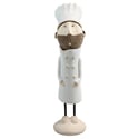 Handmade Ceramic Male Chef Figurine | Three Variations
