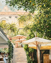 Image 1 of DINERS AL PALAZZO - GICLÉE PRINT