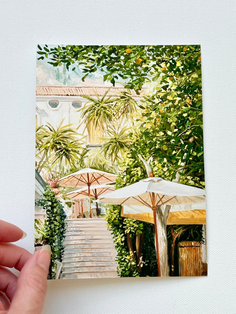 Image of DINERS AL PALAZZO - GICLÉE PRINT
