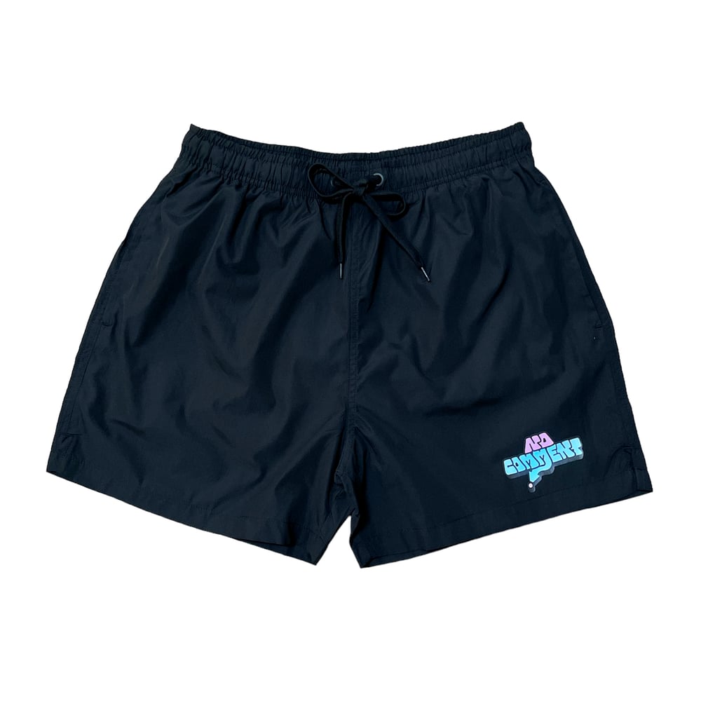 MÁGICO - "No Comment" Swim shorts (Black)