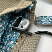 Image 4 of New! Pao Shoulder Bag / Edition II / Blue & Brown