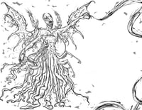 Image 17 of B&W Scene Sketch/ Coloring Page Commission