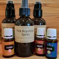 Image 1 of All-Natural Cedarwood Tick Repellent Spray