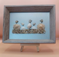SEA BIRDS ON PEBBLE BEACH *** FREE UK POSTAGE ***