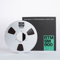 Image 2 of SM900 1" X2500' 10.5" Metal Reel Hinged Box