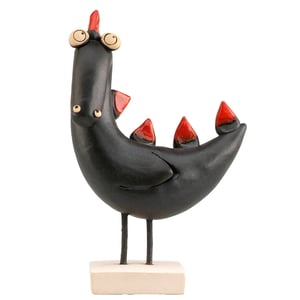Image of Dragon Figurine in Red or Black