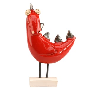 Image of Dragon Figurine in Red or Black