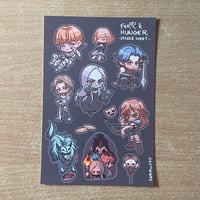 Fear & Hunger Sticker Sheet
