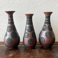 Image 1 of 5" dot vases