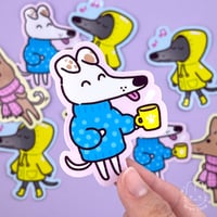 Image 2 of Greyhound Fashion Stickers