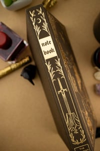 Image 4 of The Wanderer Hardcover Cloth  Journal by Creeping Moon (B6, Dot Grid, 120gsm Ivory Paper)