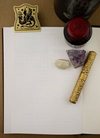 Image 7 of The Wanderer Hardcover Cloth  Journal by Creeping Moon (B6, Dot Grid, 120gsm Ivory Paper)