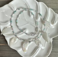 Image 1 of Shell Feather Necklace