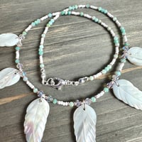 Image 2 of Shell Feather Necklace