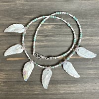 Image 4 of Shell Feather Necklace