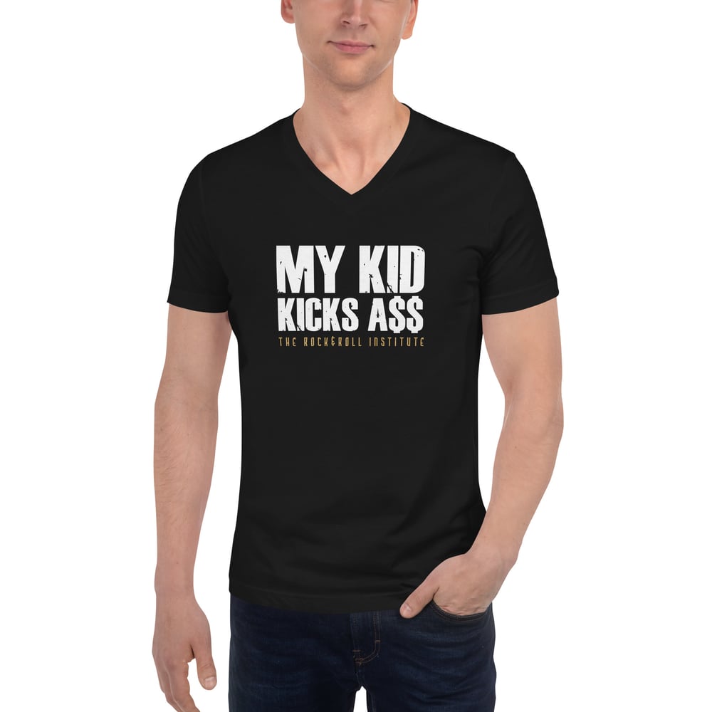 My Kid Kicks A$$ V-neck