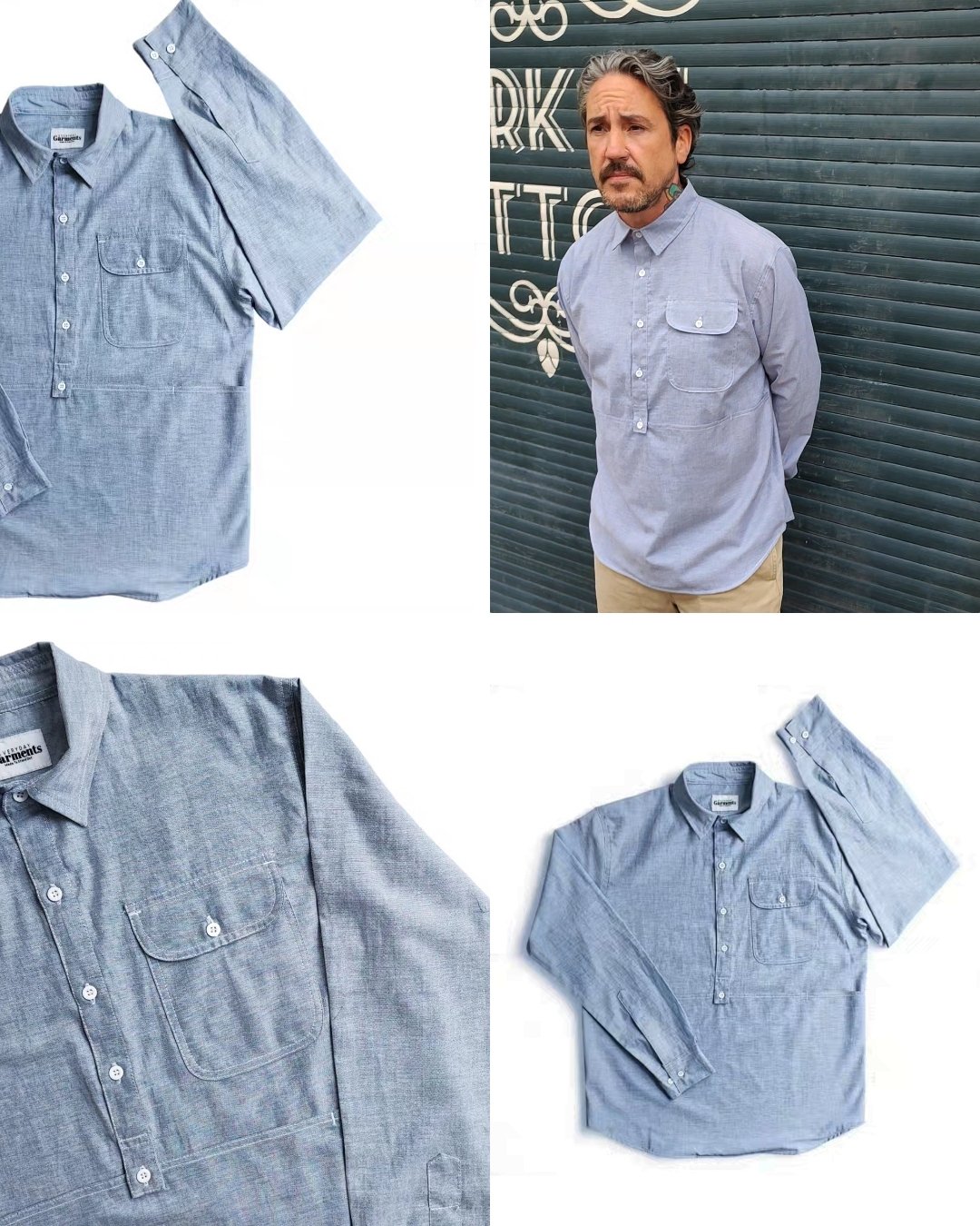 Image of "JOEY" OVERSHIRT SHIRTs.....