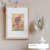 Image 2 of "Firefly dreams and Lillies’’