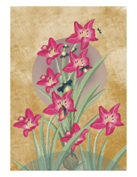 Image 3 of "Firefly dreams and Lillies’’