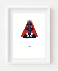 Image 1 of PRINT "La Reine"