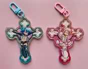 Image of Yuri Jesus Yaoi Jesus keychain