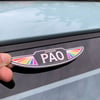 Pao wings stickers - 9 different colours!