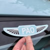 Pao wings stickers - 9 different colours!