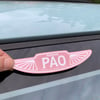 Pao wings stickers - 9 different colours!