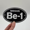 Buchan's Nissan Be-1 Decal.