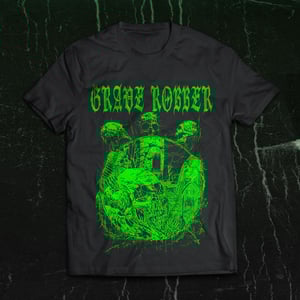 Image of GRAVE ROBBER'S DECAYING SKULL T-SHIRT