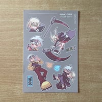 Maka and Soul Sticker Sheet