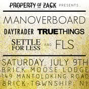 Image of MAN OVERBOARD & More - BRICK, NJ (July 9th _ AT DOOR ONLY
