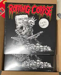 Image 5 of ROTTING CORPSE "Thrash In pain Or Die Insane" RED LP